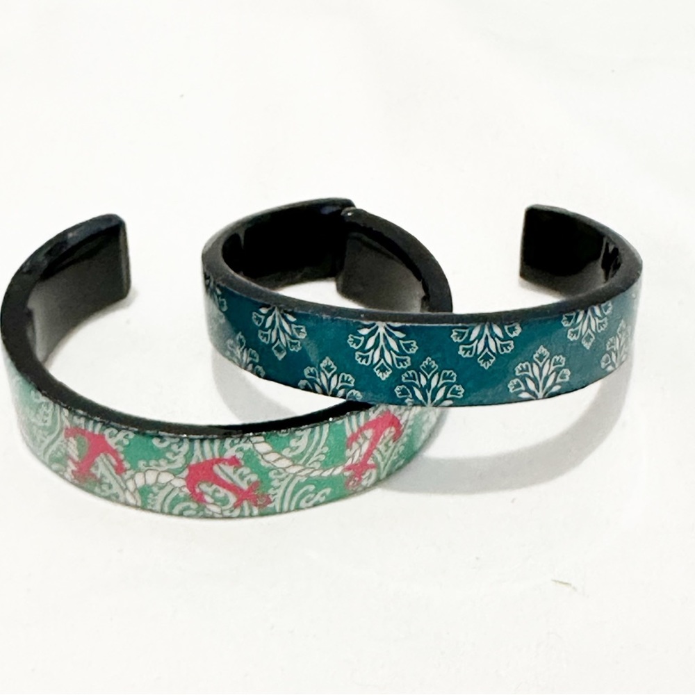 Two Debbie Brooks Cuff Bracelets